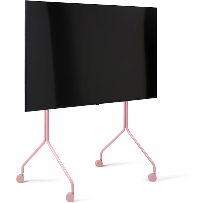 Moon Rollin' Tall Tv Stand, Bubble Gum