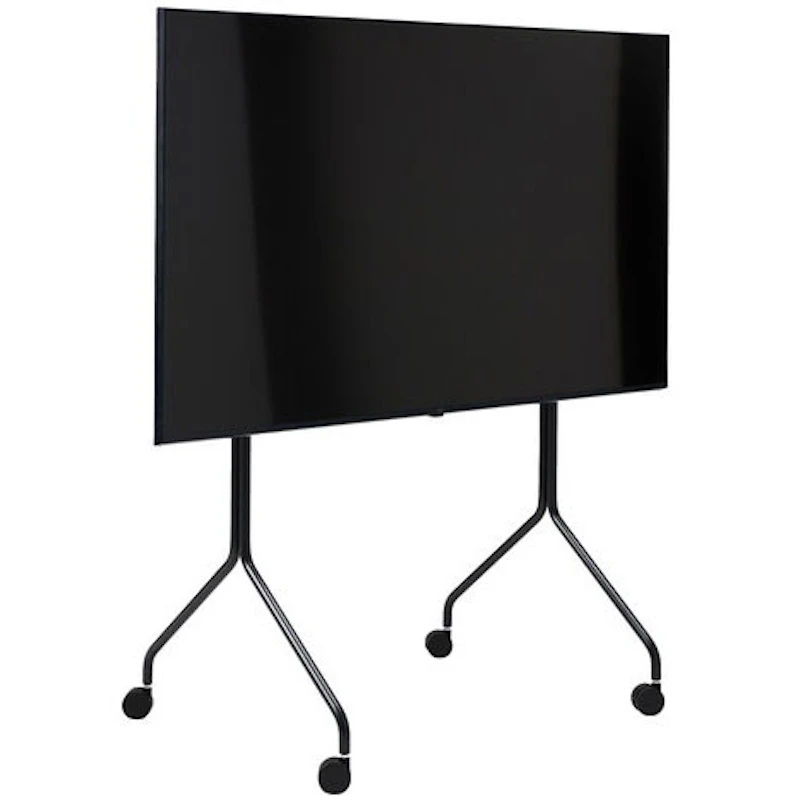 Moon Rollin' Tall Tv Stand, Charcoal
