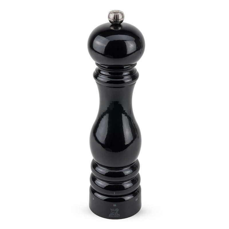 Paris u'Select Pepper Mill Black Lacquered, 22 cm