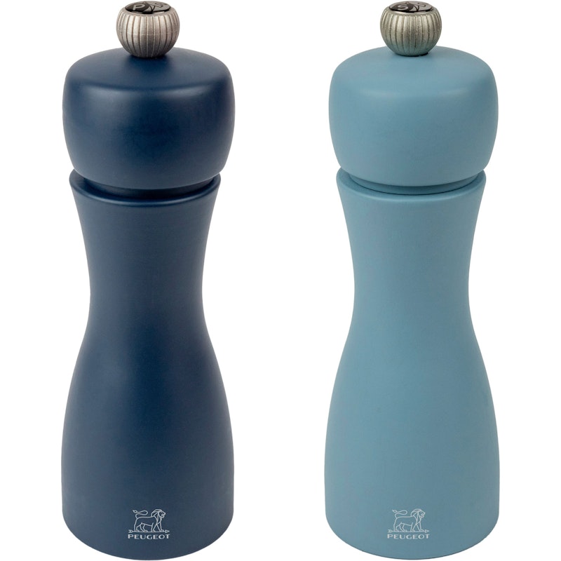 Tahiti Salt And Pepper Mill Set 15 cm, Night & Azur