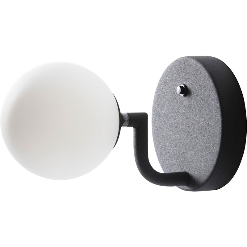 Mobil 12 Wall Lamp Fixed Installation, Black