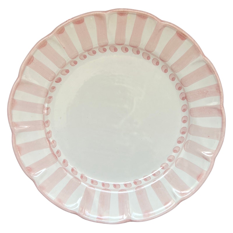 Riviera Dinner Plate 26 cm, Pink