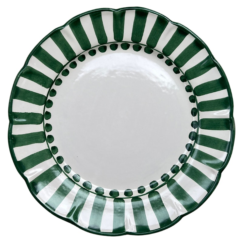 Riviera Dinner Plate 26 cm, Green