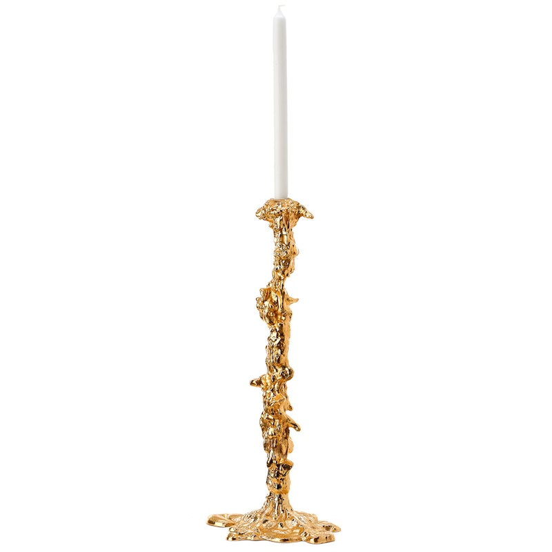 Drip Candle Holder Gold Xxl