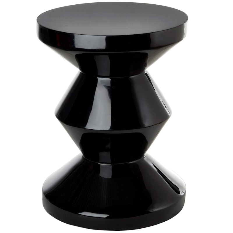 Zig Zag Stool, Black