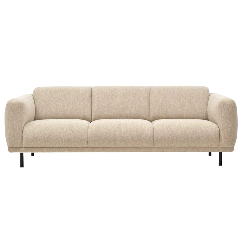 Teddy Sofa 3-Seater, Beige