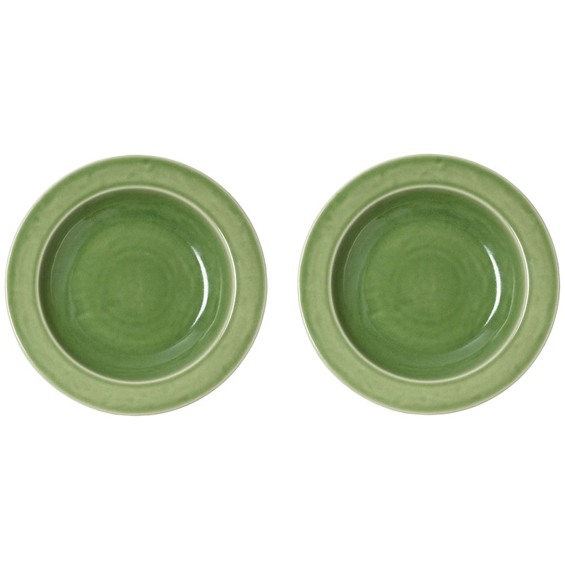 Daga Soup Plate 2-pack 23,5 cm, Green