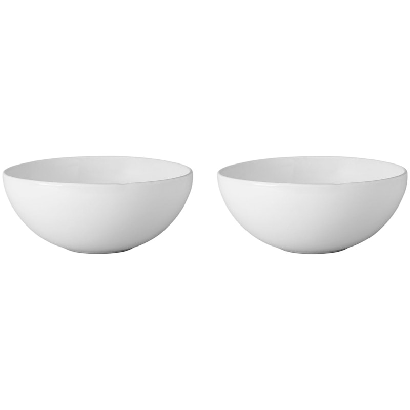 Daga Bowl 2-pack 17 cm, White