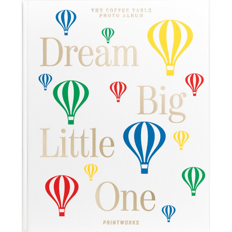 Dream Big Little One Baby Album, Beige
