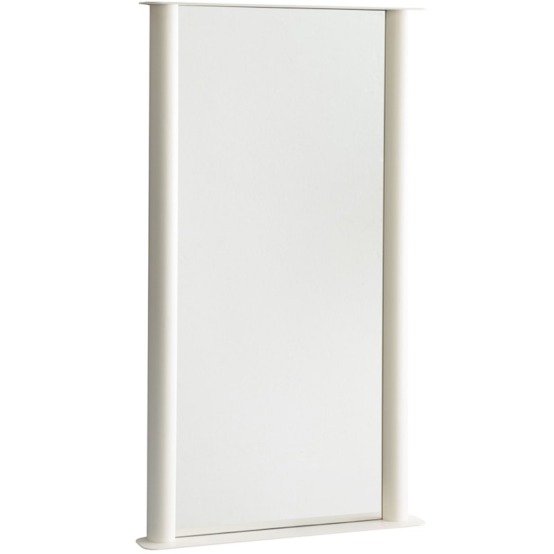 Pipeline Wall Mirror 66x117.5 cm, Pearl White