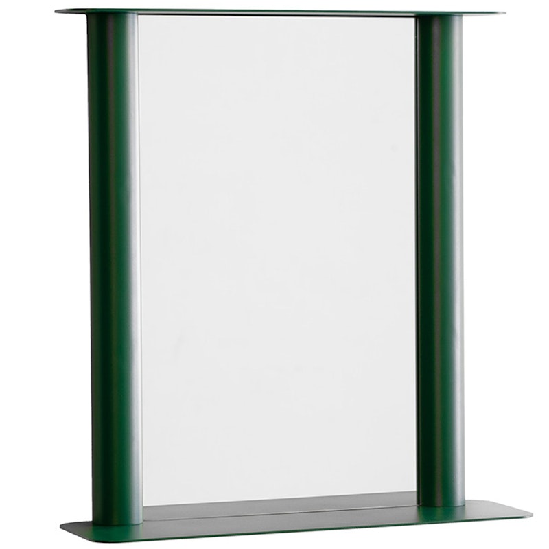 Pipeline Wall Mirror 56x60.6 cm, Moss Green