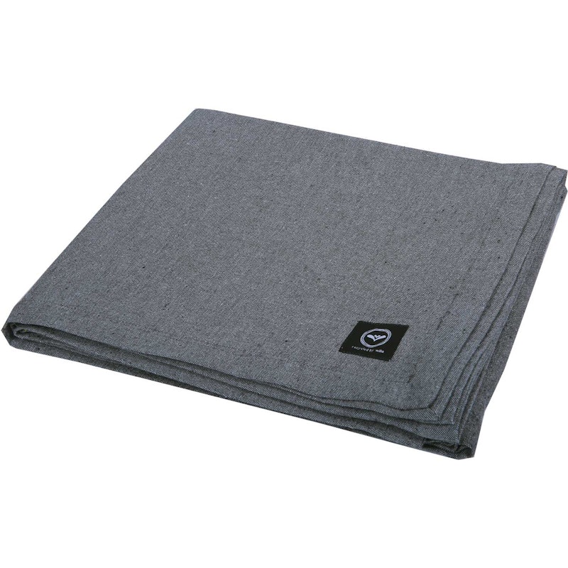 Hedvig Table Cloth Treated 140x240 cm Chambray, Dark Grey / Grey