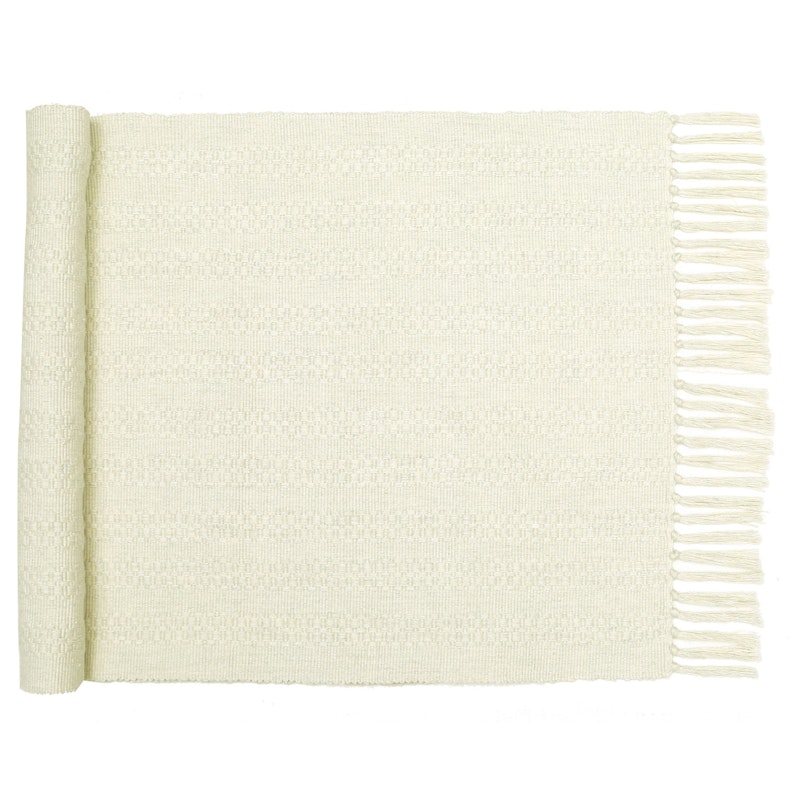 Noa Table Runner Ecru Melange, 33x120 cm