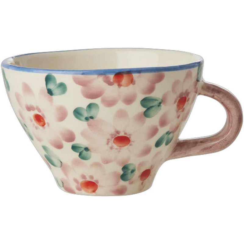 Teacup Ceramic 15 cl, Flowers