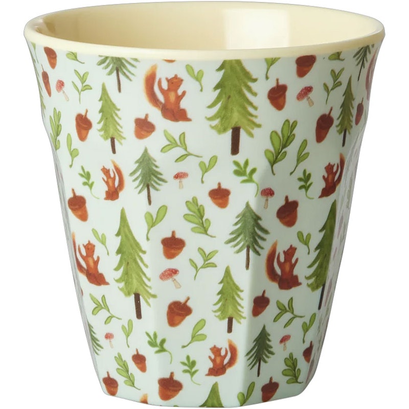 Melamine Cup 25 cl, Blue Happy Forest