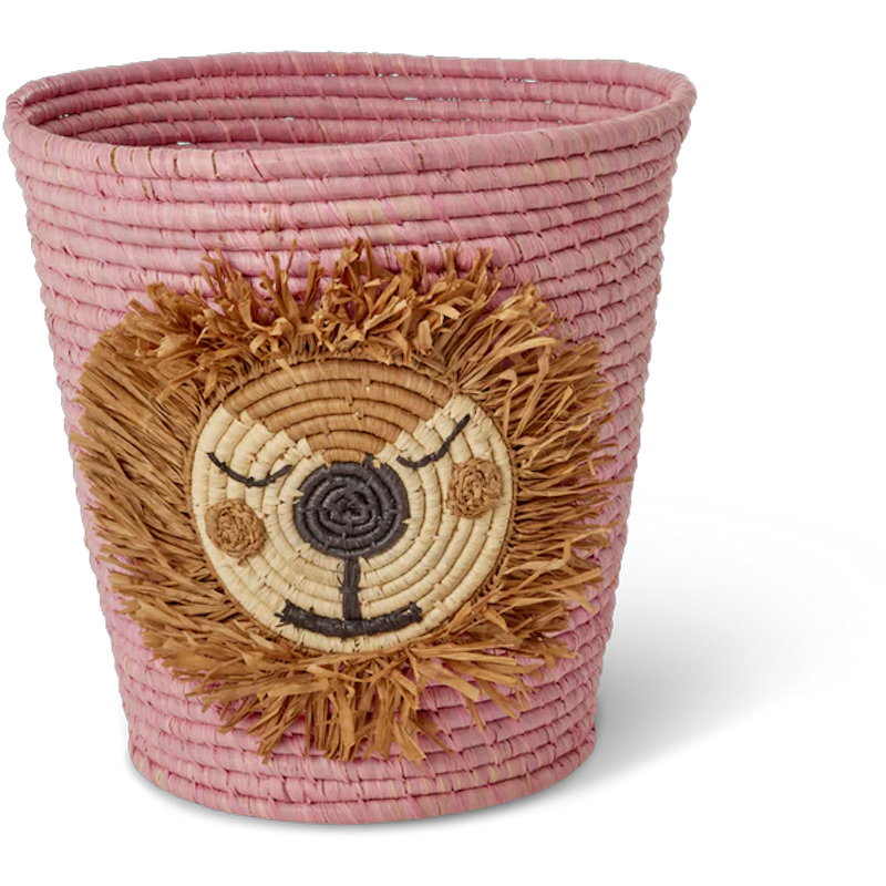 Lion Basket Round