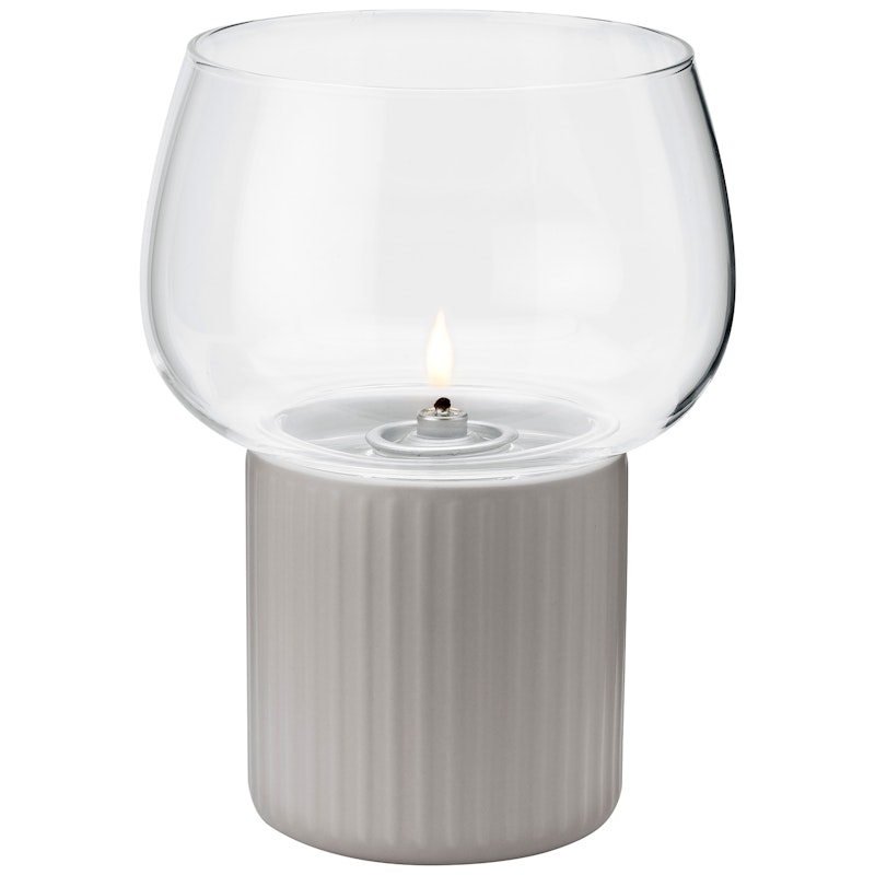 Hygge Hurricane Oil Lamp, Grey