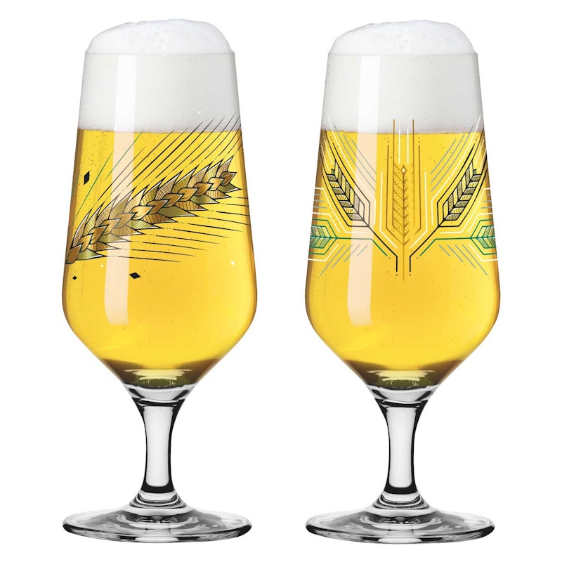 Brauchzeit Beer Glass 37 cl 2-pack, #5 & 6