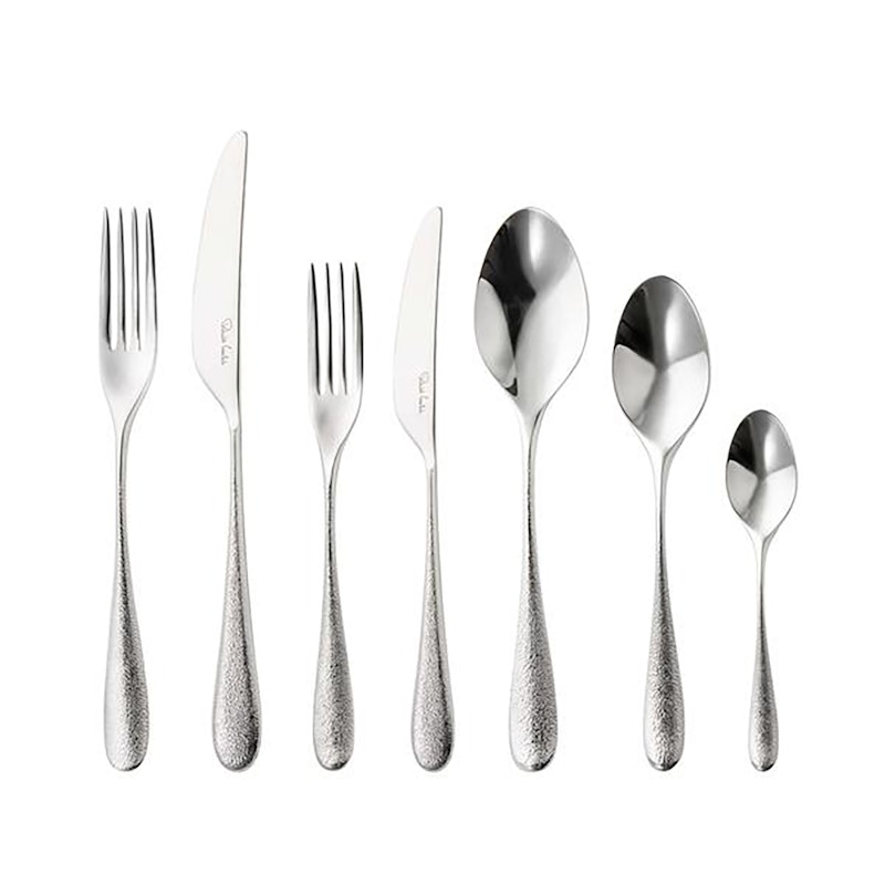 Sandstone Cutlery Set, 84 Pieces