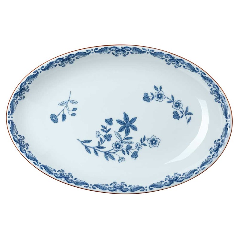 Ostindia Oval Serving Platter, 33x22 cm