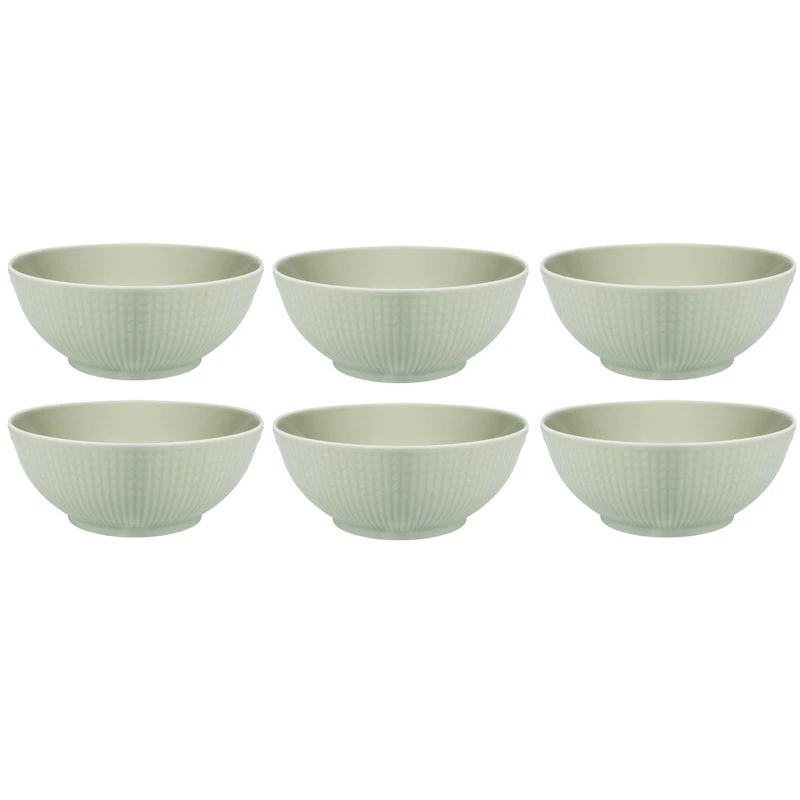 Swedish Grace Bowl 30 cl 6-pack, Meadow (Light Green)