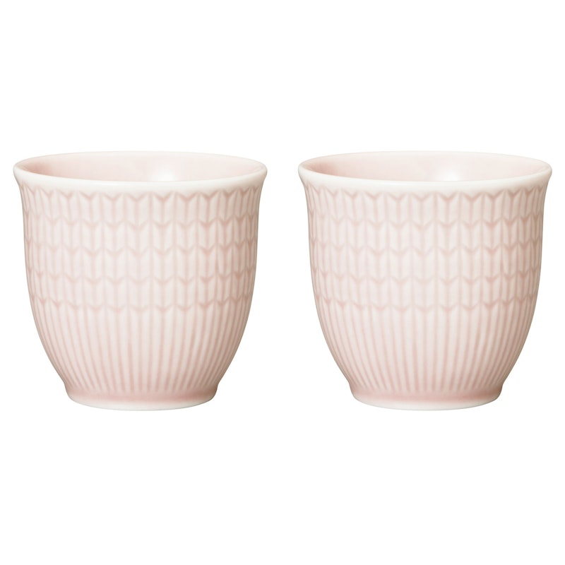 Swedish Grace Egg Cups 4 cl 2-pack, Rose (Pink)