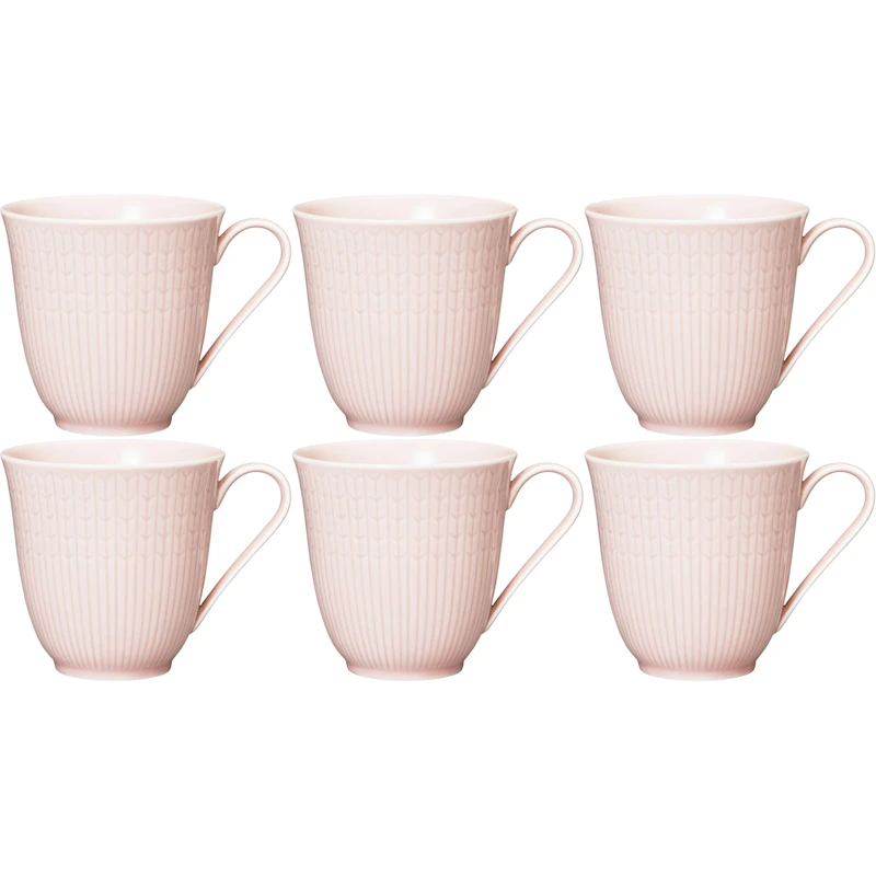 Swedish Grace Mug 30 cl 6-pack, Rose (Pink)
