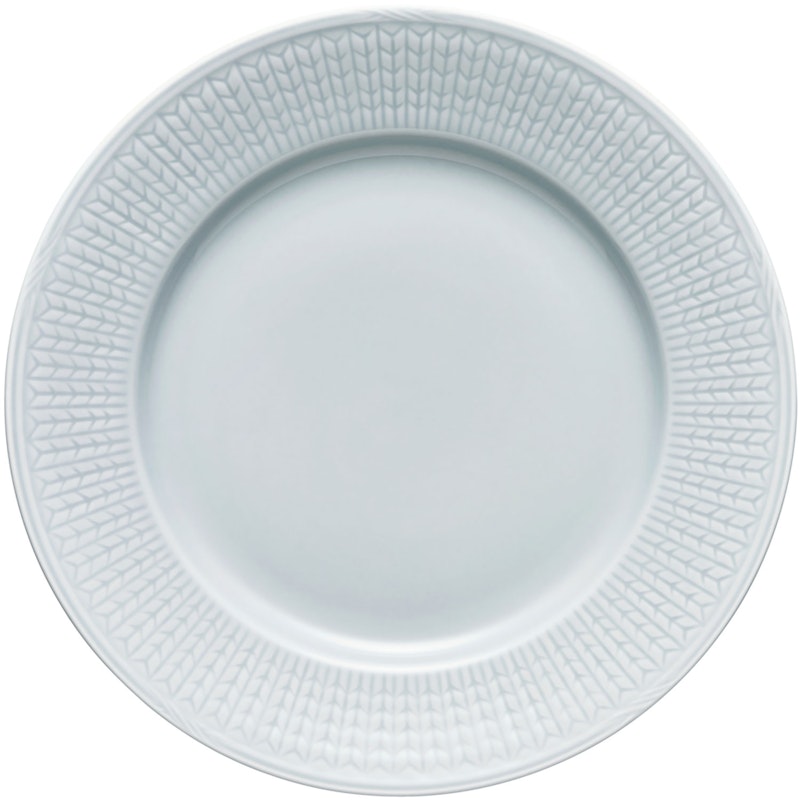 Swedish Grace Plate 21 cm, Ice (Light Blue)