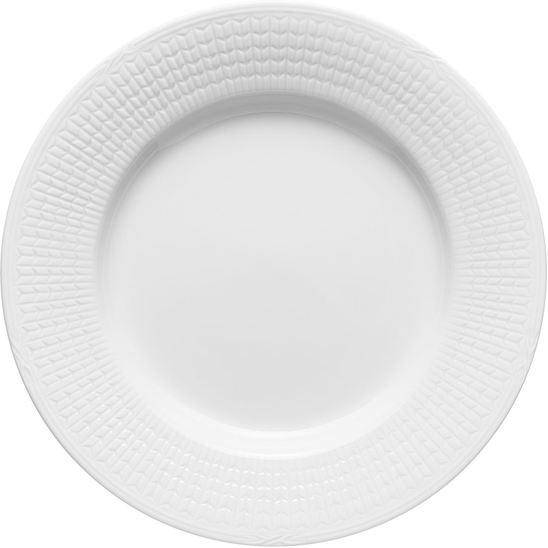 Swedish Grace Plate 24 cm, Snow