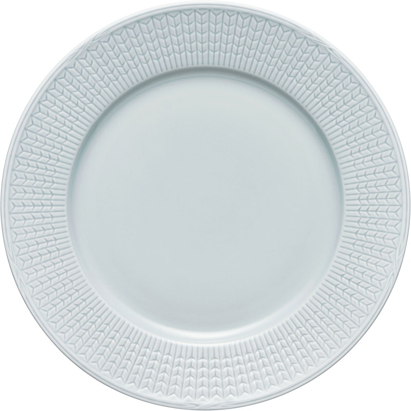 Swedish Grace Plate 27 cm, Ice (Light Blue)