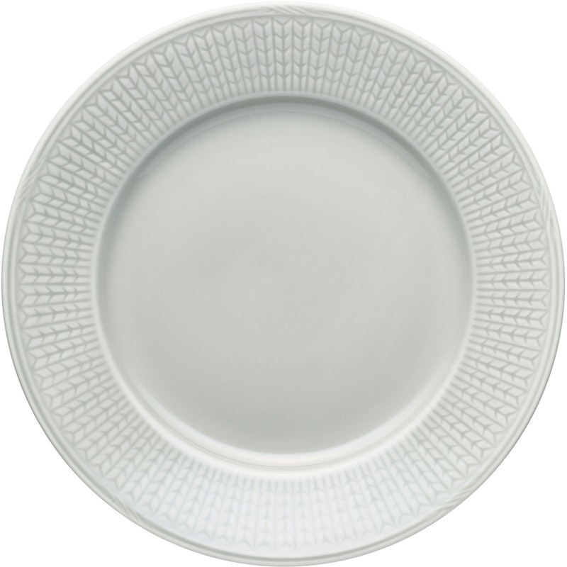 Swedish Grace Plate 21 cm, Fog (Light Grey)