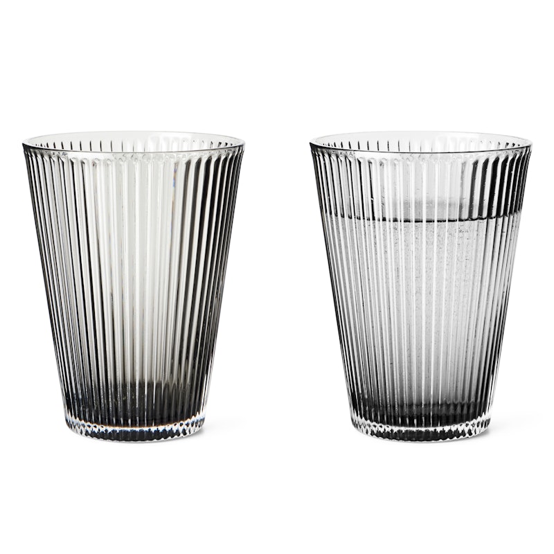 Grand Cru Nouveau Water Glass 36 cl 2-pack, Smoke