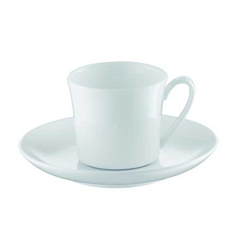 Jade Café au lait cup, White