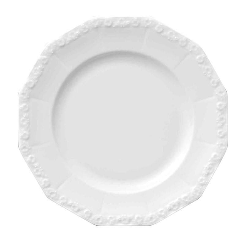 Maria Plate 21 cm, White