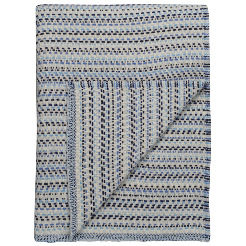 Juli Plaid Wool 150x200 cm, Blue