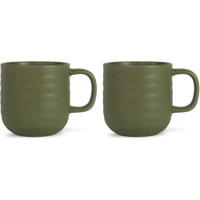 Ellen Mug 37 cl 2-pack, Green