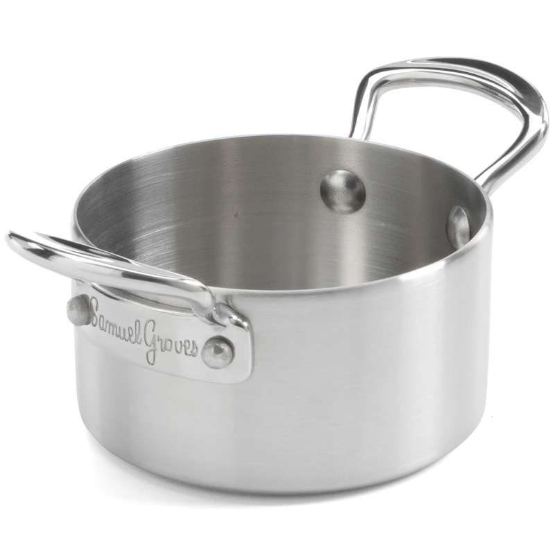 Pot Mini Stainless Steel, Ø9 cm