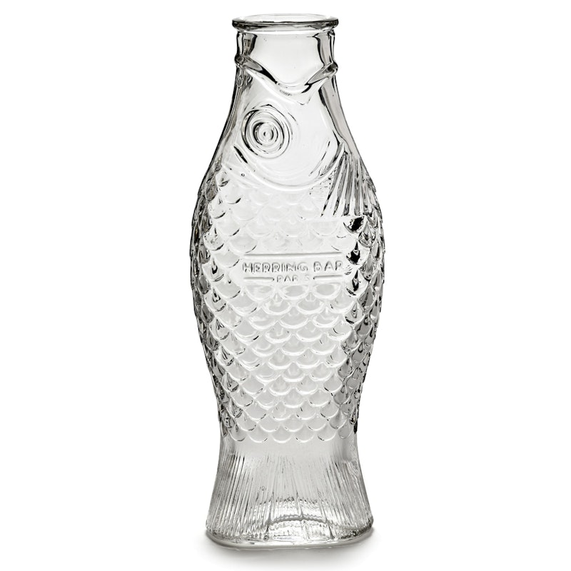 Fish & Fish Vase 1 L, Clear