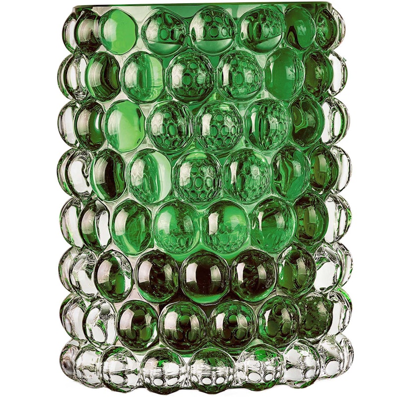 Hurricane Boule Candle Holder 18 cm, Green