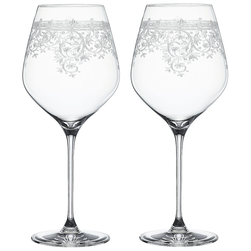 Arabesque Burgundy Wine Glass 2-pack, 84 cl