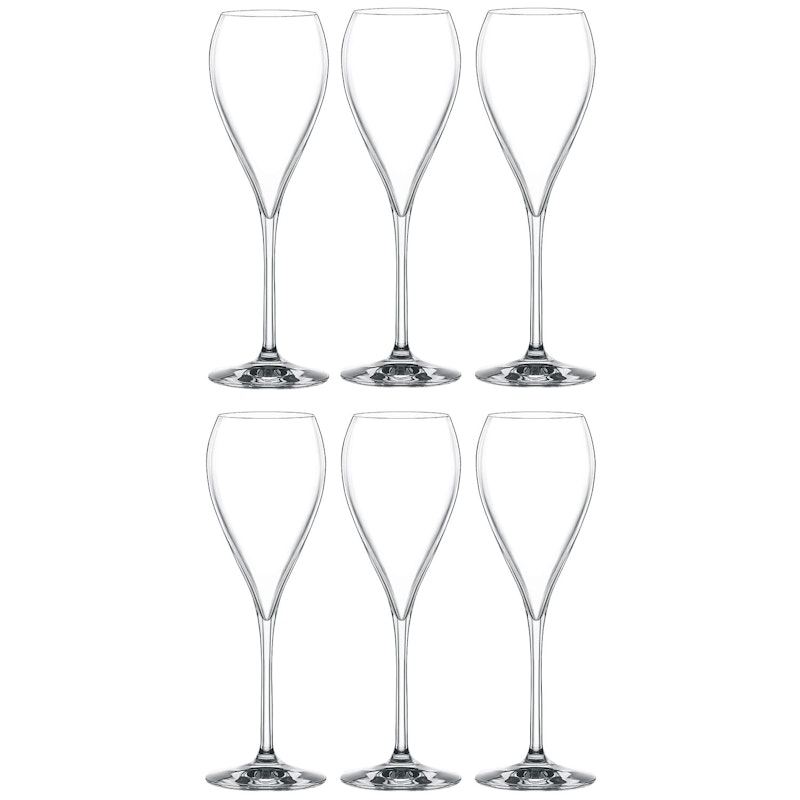 Party Champagne Glass 16 cl, 6 Pcs