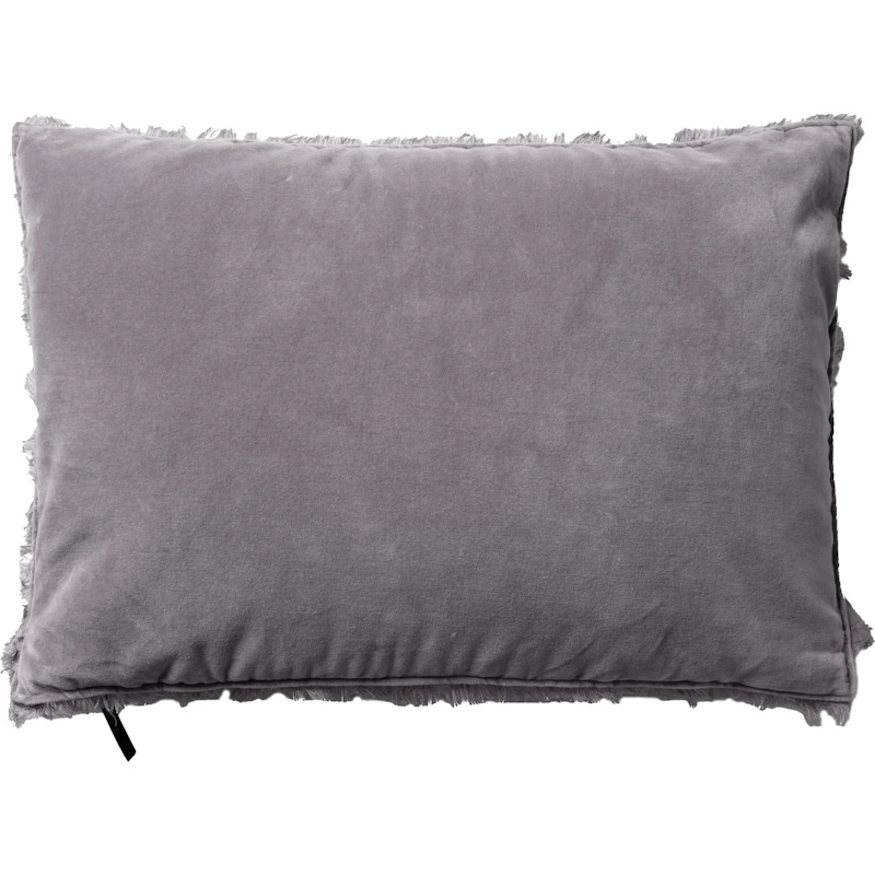Cushion Cover Velvet / Linen 50x70 cm, Stone Greige