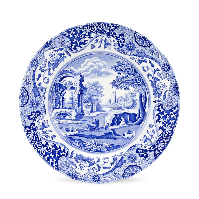 Blue Italian Plate, 27 cm from Spode | RoyalDesign