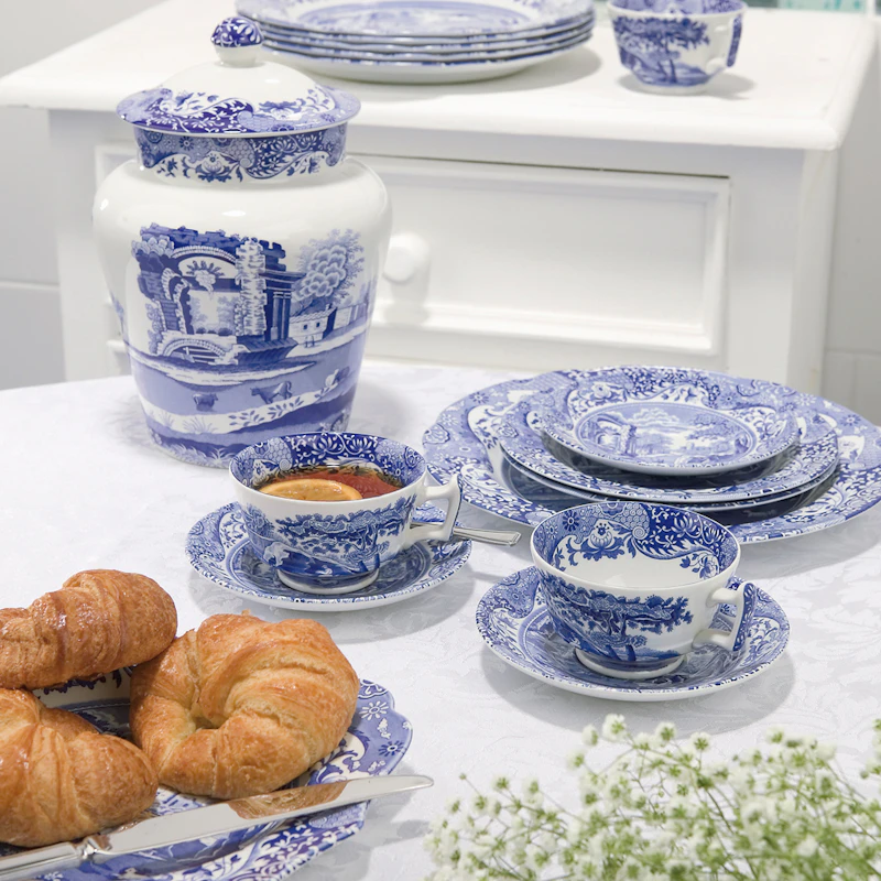 Blue Italian Plate, 27 cm from Spode | RoyalDesign