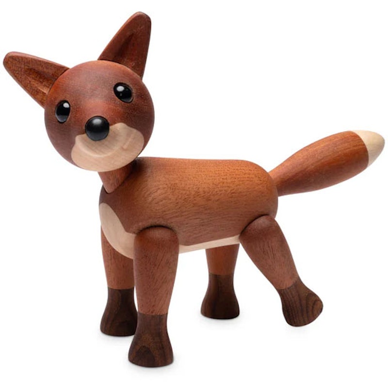 Foxy Wooden Figurine Fox