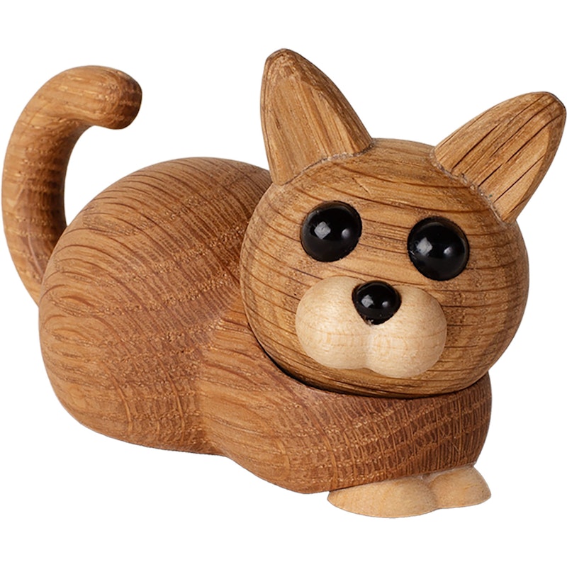 Hope Kitten Wooden Figurine