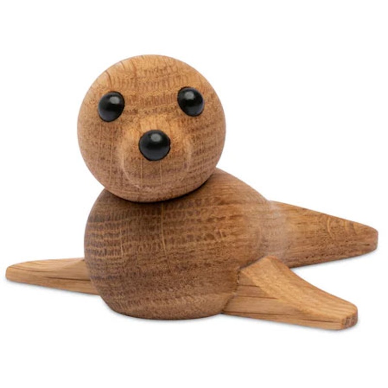 Mini Wooden Figurine Seal