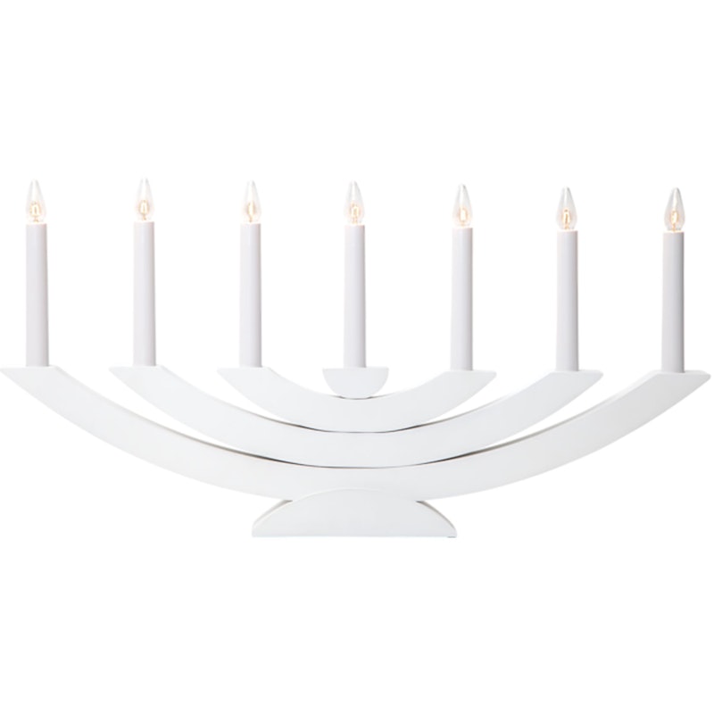 Navida Candlestick, White