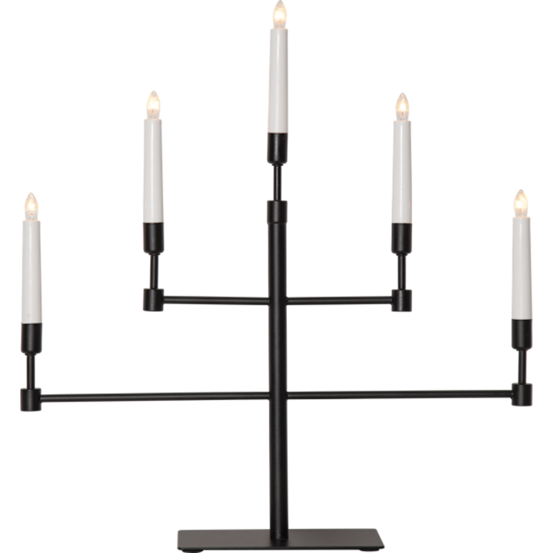 Vide Candlestick, Black