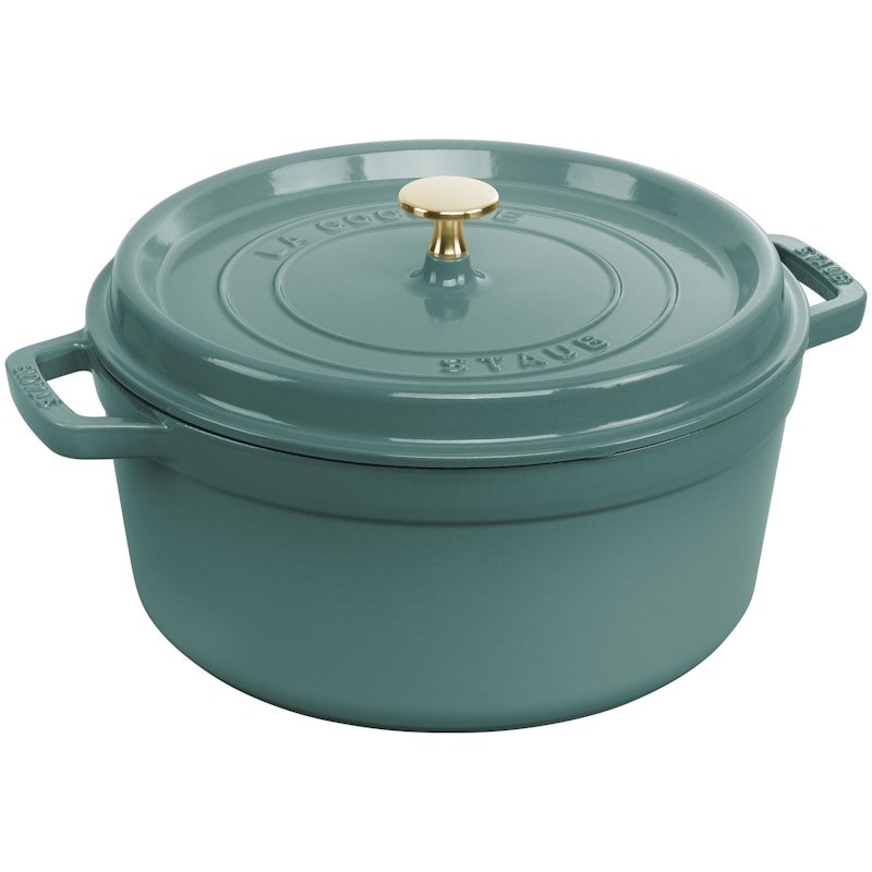 La Cocotte Cast Iron Pot 5,25 L, Eucalyptus from Staub RoyalDesign